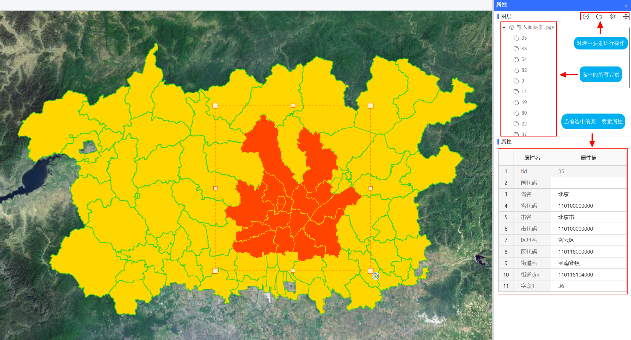 要素属性